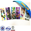 Full Color Lenticular Printing 3D Bookmarks